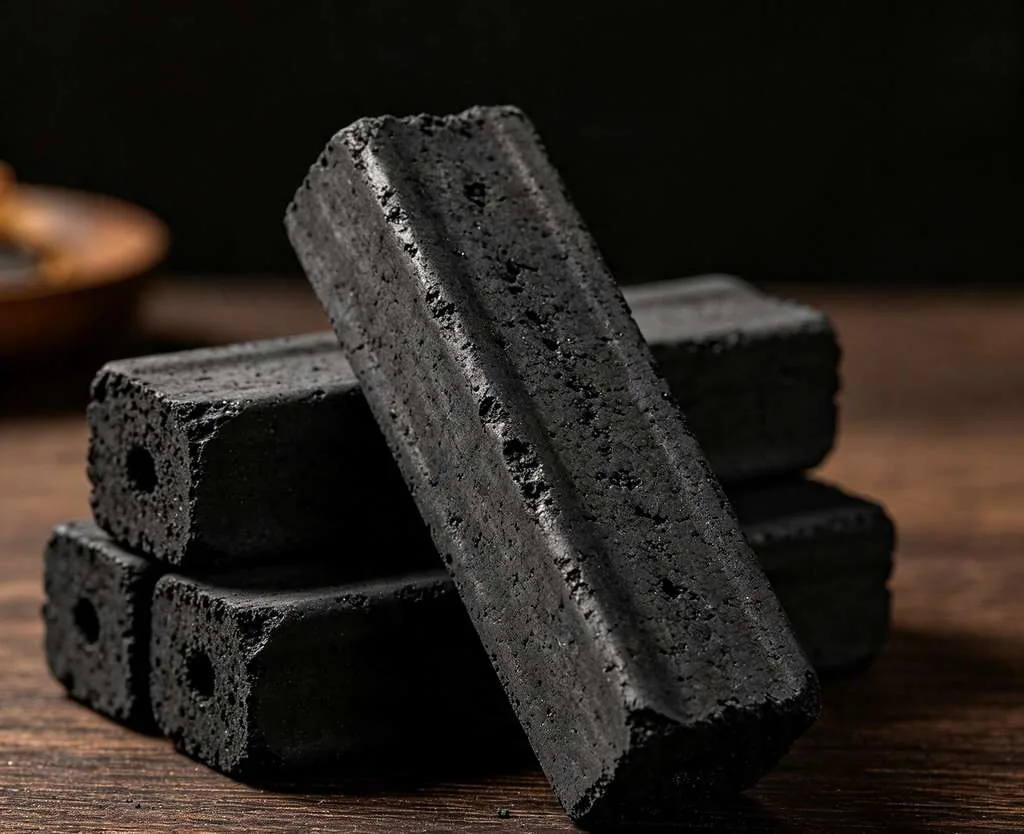 Coconut charcoal briquettes