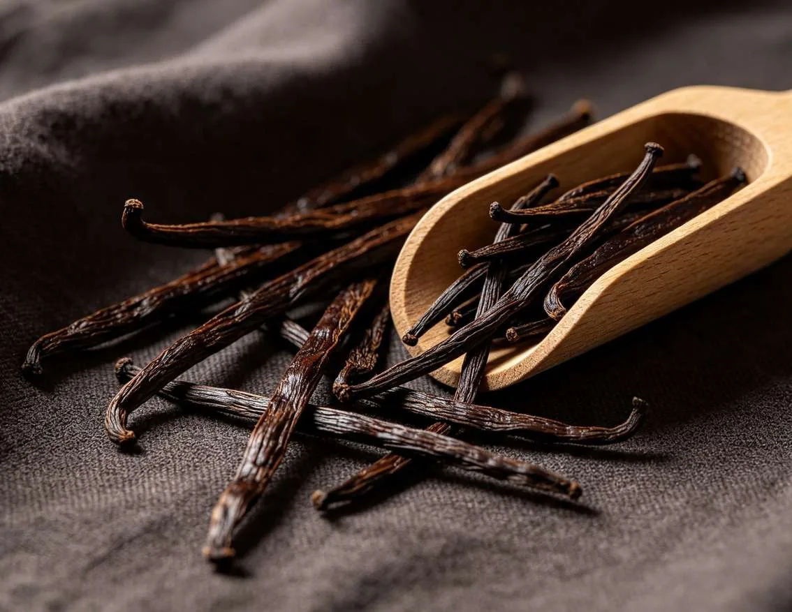 Vanilla photographed for Aurora International Corp product portfolio